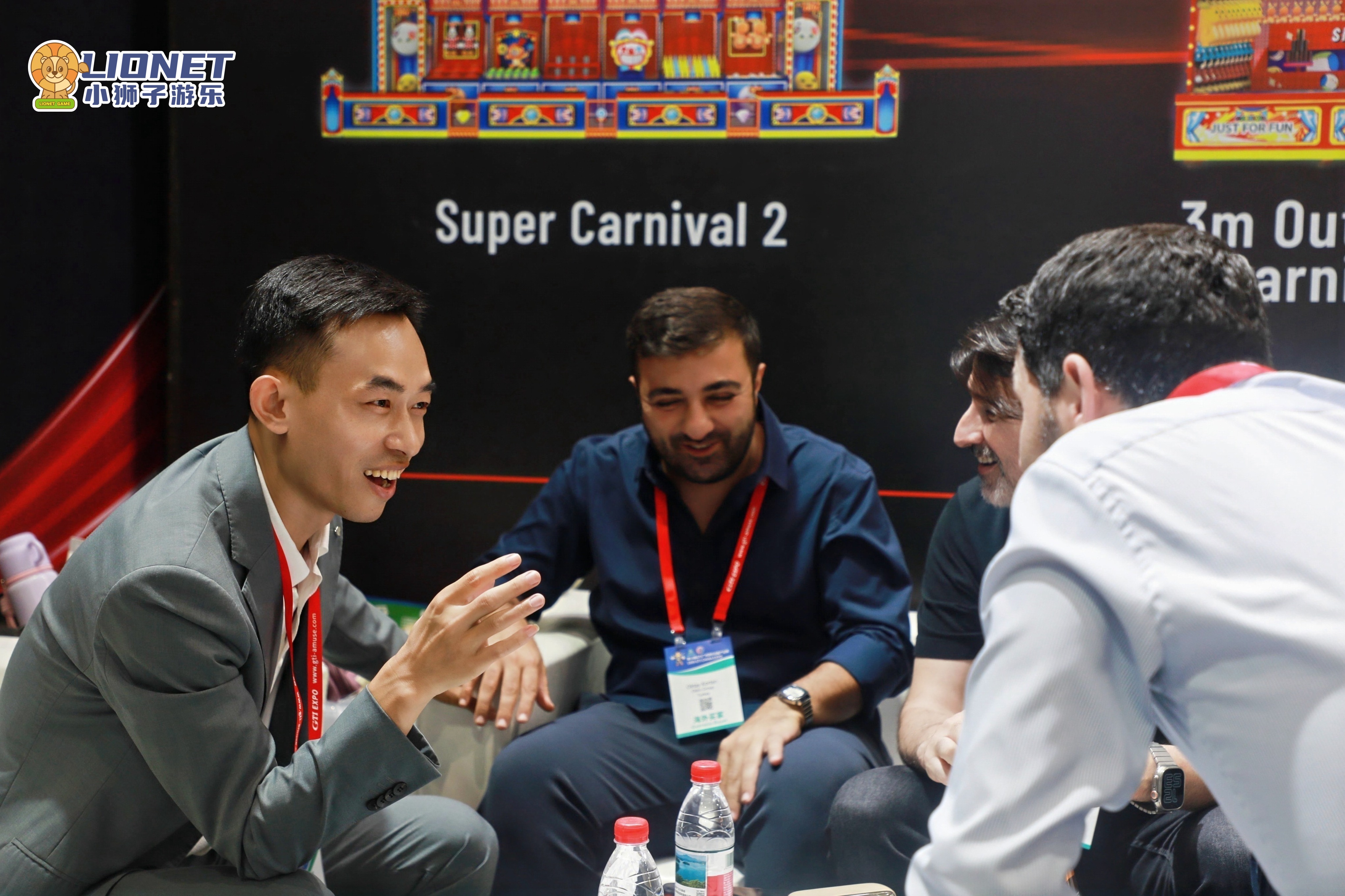 Lionet Game al GTI Expo 2026: i giochi di carnevale a carattere sociale attirano folle a Guangzhou