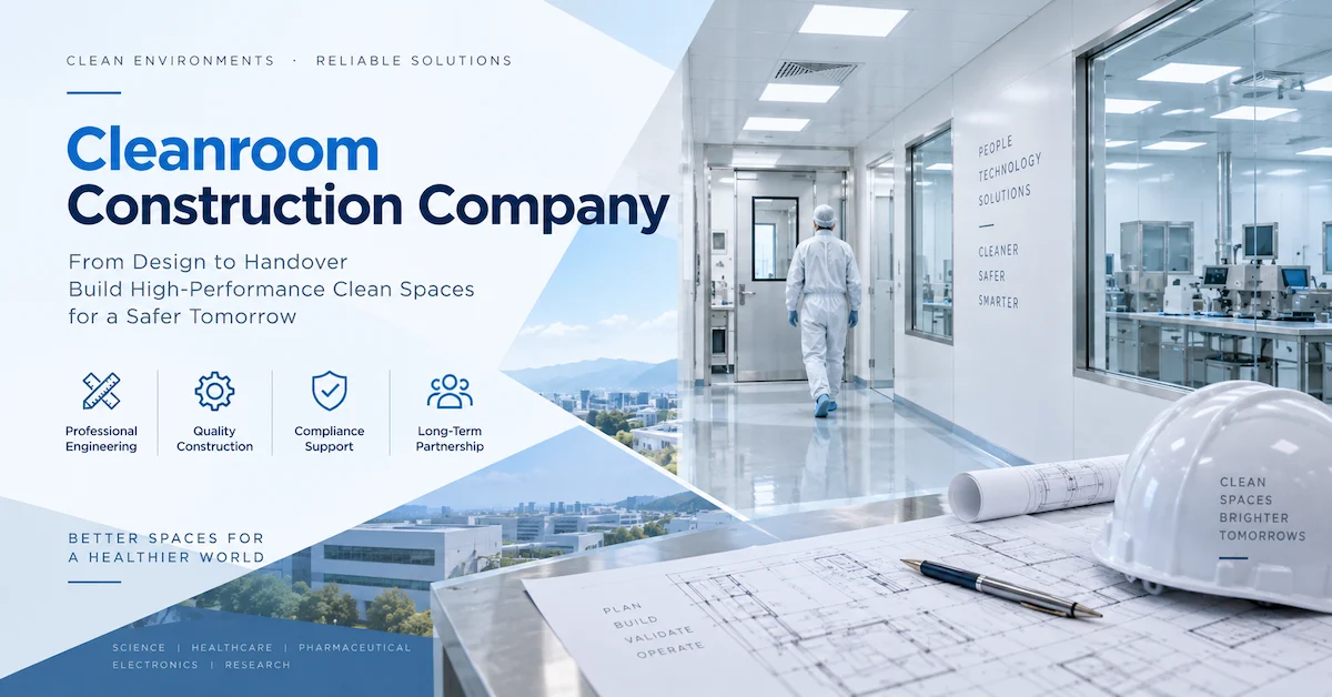 Cleanroom construction company project guide
