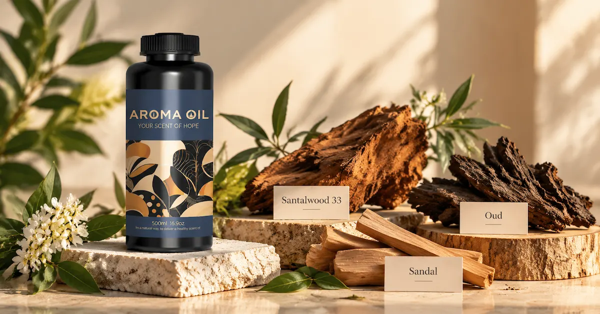 woody home fragrance