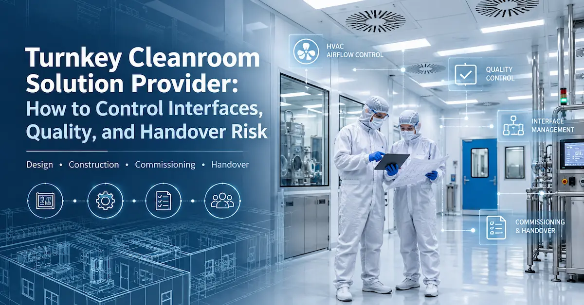 turnkey cleanroom solution provider