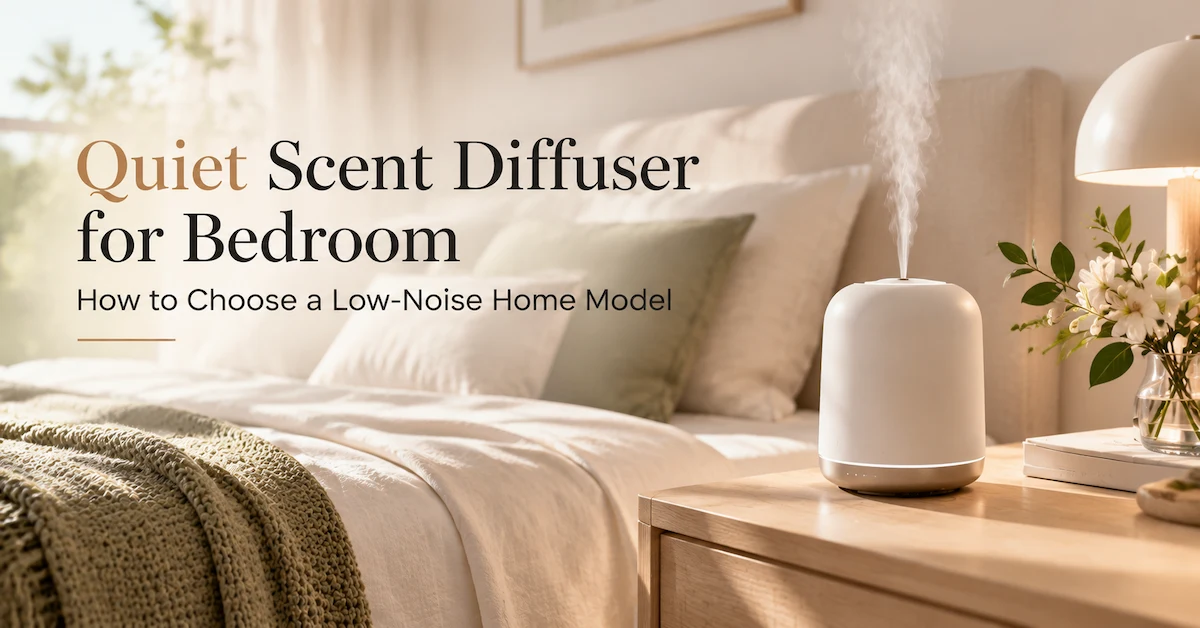 uiet scent diffuser for bedroom