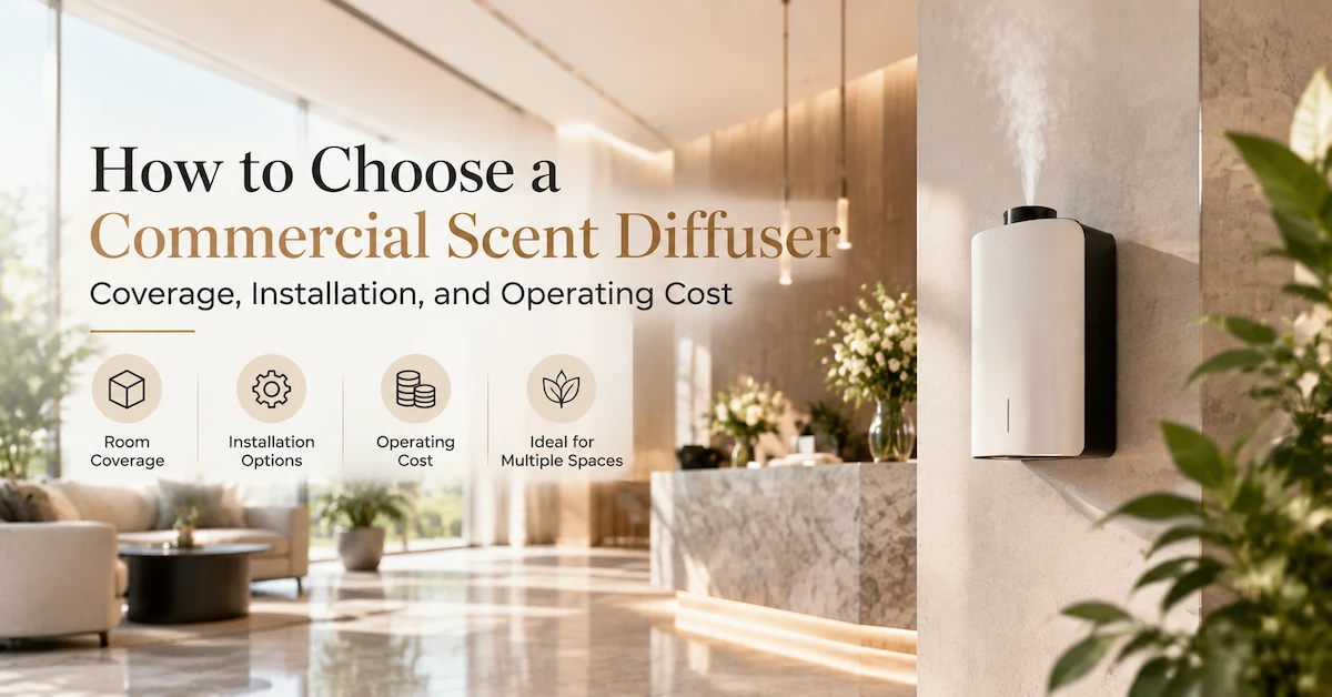 how to choose a commercial scent diffuser